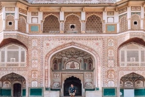 Från Delhi: Privat tur med bil till Jaipur med möjlighet att stanna i Agra