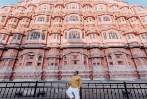 Från Delhi: Privat tur med bil till Jaipur med möjlighet att stanna i Agra