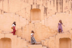 Från Delhi: Privat tur med bil till Jaipur med möjlighet att stanna i Agra