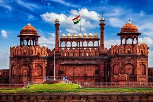 Från Delhi/jaipur:- Sameday Taj Mahal & Agra Tour med bil