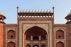 Fra Delhi/jaipur:- Sameday Taj Mahal & Agra Tour med bil