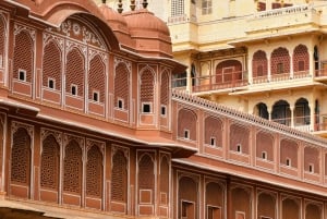 Z Delhi: Jaipur Różowe Miasto Prywatna 1-dniowa wycieczka samochodem.