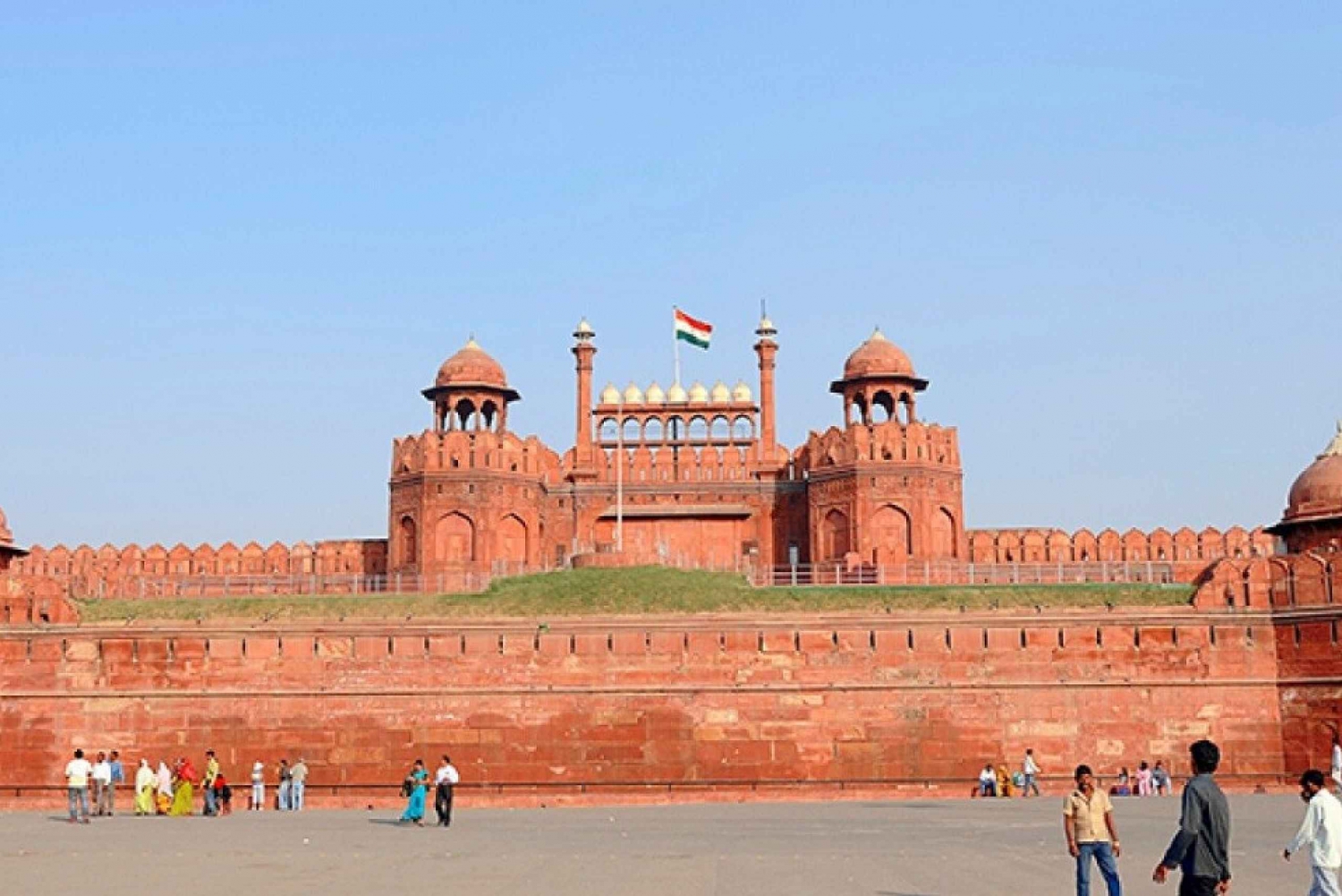 Från Delhi: Rundtur i Old Delhi med Akshardham-templet