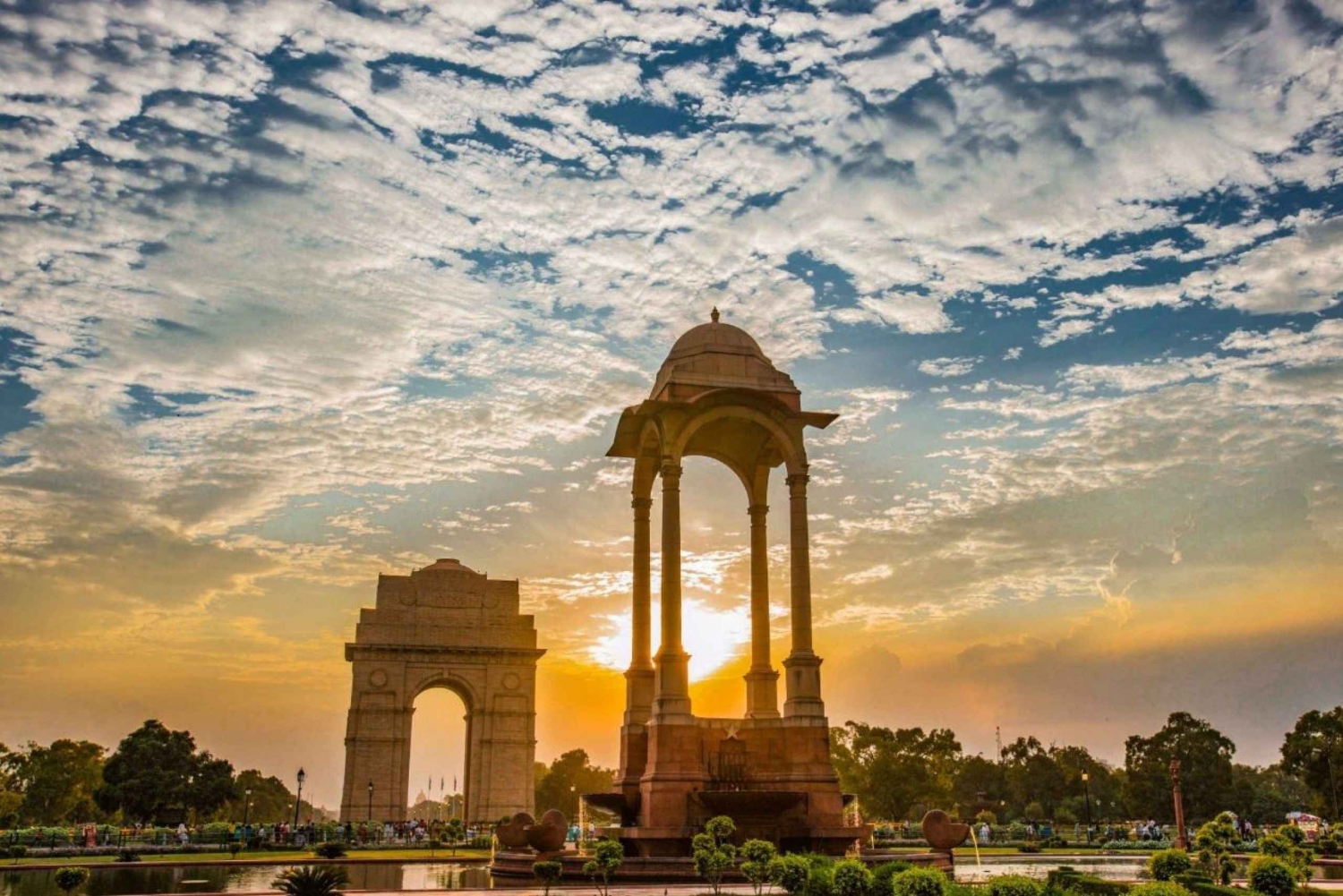 Da Delhi: tour di mezza giornata o tour di mezza giornata con scalo nella vecchia e nuova Delhi