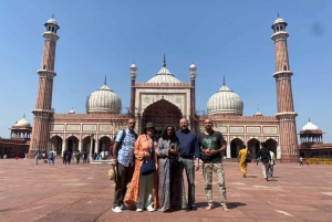 Au départ de Delhi : visite d'une demi-journée ou d'une journée de l'ancienne et de la nouvelle Delhi (Layover)