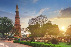 Au départ de Delhi : visite d'une demi-journée ou d'une journée de l'ancienne et de la nouvelle Delhi (Layover)