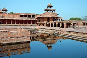 Från Delhi eller Agra: Taj Mahal och Fatehpur Sikri Guidad tur