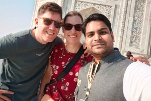 Från Delhi eller Agra: Taj Mahal och Fatehpur Sikri Guidad tur