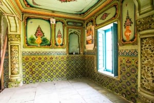 Vanuit Delhi: Rondleiding met gids door Mandawa met de auto