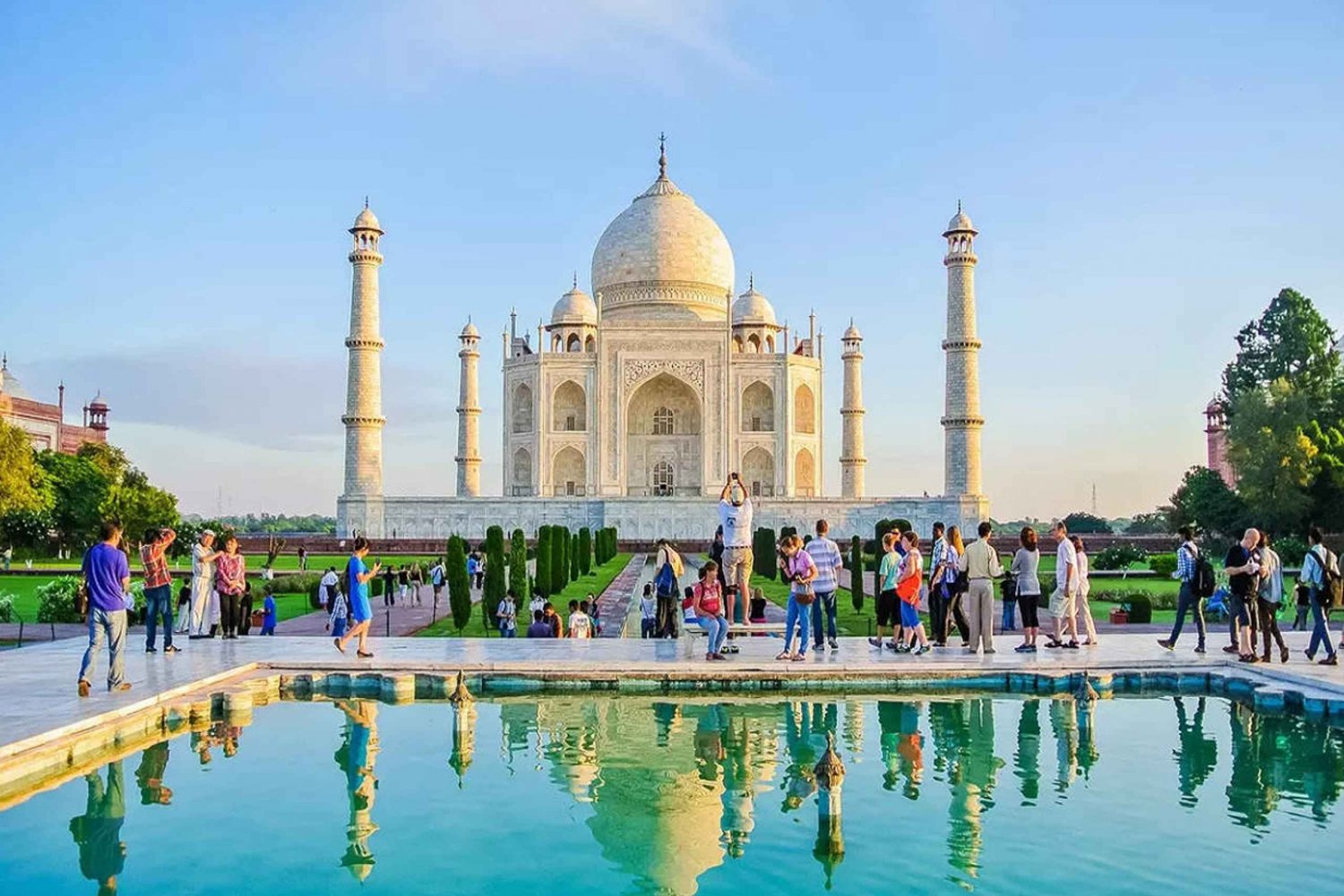Från Delhi: Taj Mahal-tur med bil över natten med 5-stjärnigt hotell