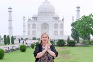 Från Delhi: Övernattningstur till Taj Mahal med supersnabbtåg