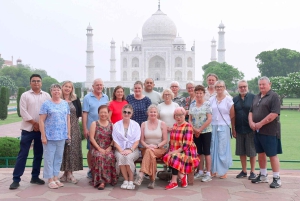 Från Delhi: Övernattningstur till Taj Mahal med supersnabbtåg