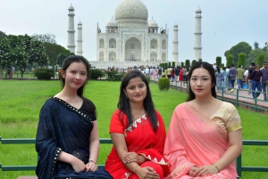 Från Delhi: Övernattningstur till Taj Mahal med supersnabbtåg