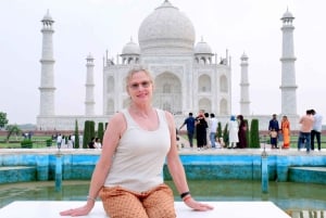 Från Delhi: Övernattningstur till Taj Mahal med supersnabbtåg