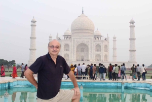 Från Delhi: Övernattningstur till Taj Mahal med supersnabbtåg