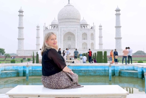 Från Delhi: Övernattningstur till Taj Mahal med supersnabbtåg