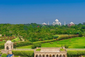 Da Delhi: Tour del Taj Mahal con pernottamento da Delhi