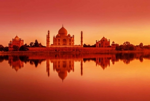 Fra Delhi: Taj Mahal-tur med overnatning fra Delhi