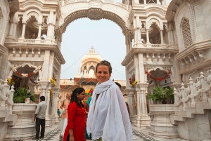 Fra Delhi: Privat 1-dagstur til Mathura og Vrindavan med bil