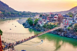 Från Delhi: Privat 2-dagars tur till Haridwar och Rishikesh