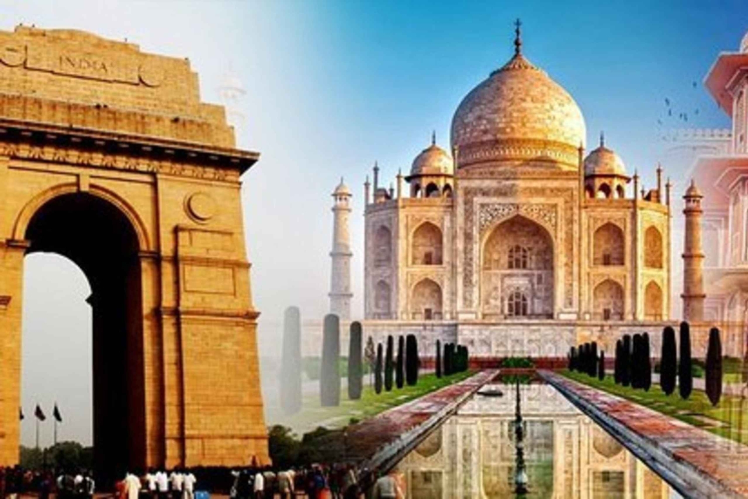 Von Delhi aus: Private 5 Tage Goldenes Dreieck Geführte Tour