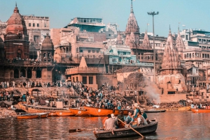 Från Delhi: Privat 6-dagars Golden Triangle Tour med Varanasi