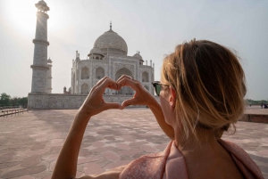 Fra Delhi: Privat dagsudflugt til Agra med guide og transfer