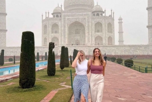 Fra Delhi: Privat dagsudflugt til Agra med guide og transfer