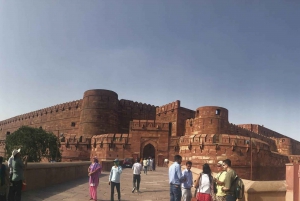 From Delhi: Private Day Trip to Taj Mahal with Agra Fort