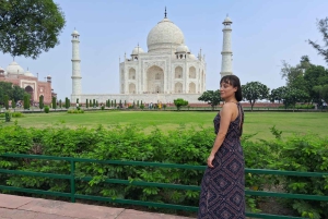 De Delhi: Tour guiado particular de um dia pelo Taj Mahal e Agra