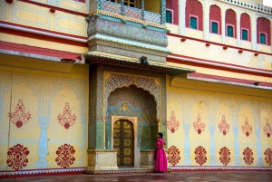 Delhistä: Yksityinen Jaipur & Amber Fort opastettu kierros autolla