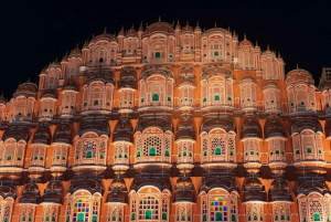 Ab Delhi: Private Jaipur & Amber Fort geführte Tour mit dem Auto