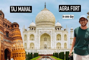 Da Delhi; Tour privato di lusso del Taj Mahal in giornata in treno