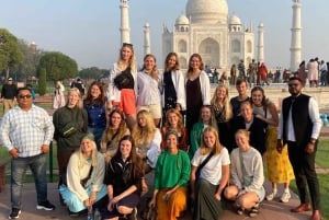 Från Delhi: Taj Mahal-soluppgång, Agra Fort och Baby Taj-dagstur
