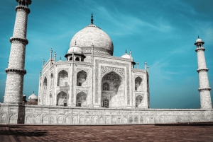 Delhistä: All Inclusive Taj Mahal & Agra -kierros 5*lounaalla