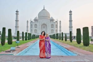 Au départ de Delhi : excursion privée d'une journée en voiture au Taj Mahal et à Agra