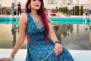 Desde Delhi: excursión privada de un día al Taj Mahal y Agra con traslado incluido.