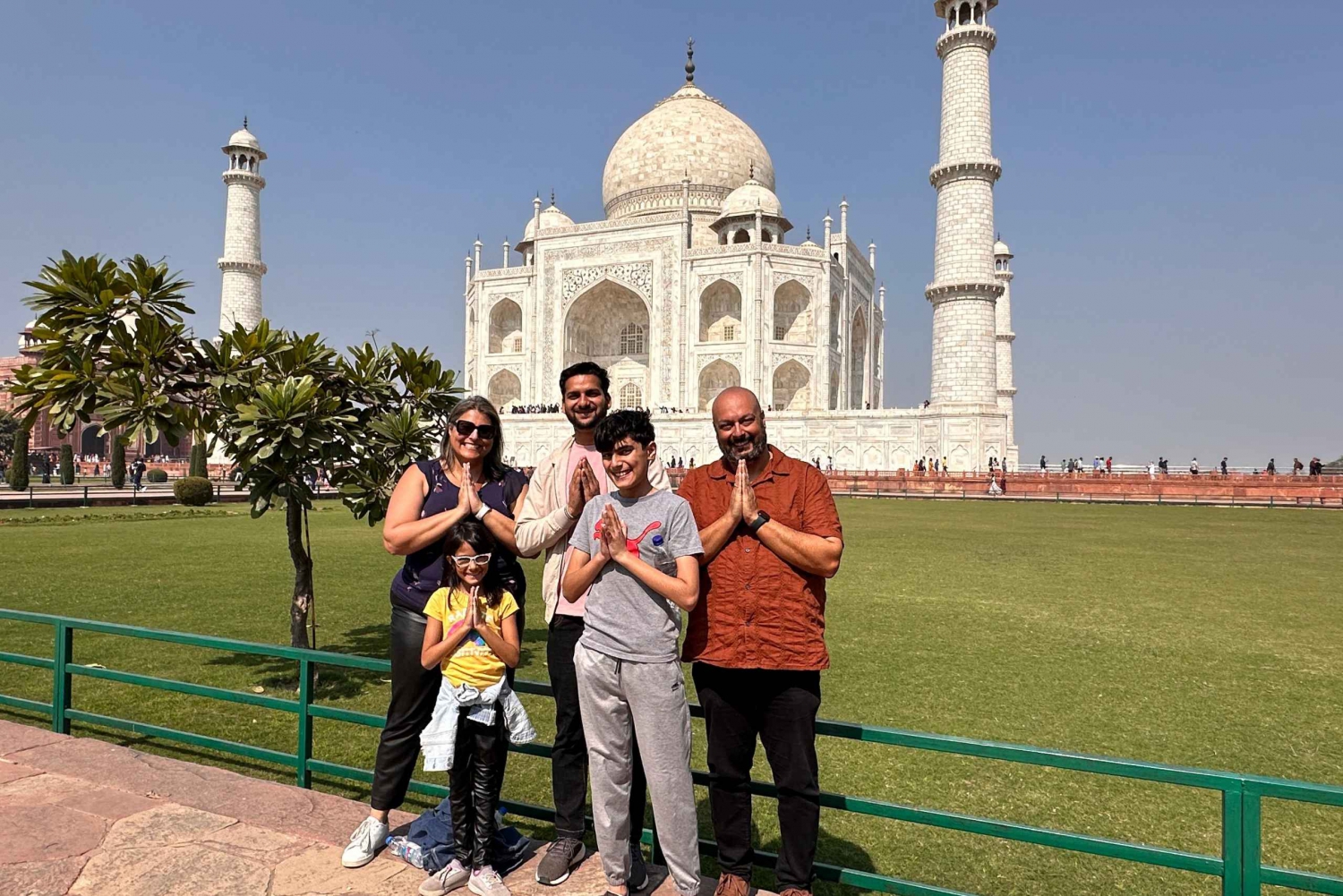 Depuis Delhi : Excursion privée d'une journée au Taj Mahal, au Fort d'Agra et au Baby Taj