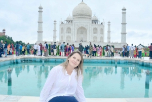 Von Delhi aus: Private Taj Mahal Tagestour mit Auto und Fahrer