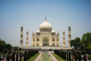 Fra Delhi: Privat Taj Mahal dagstur med superrask tog