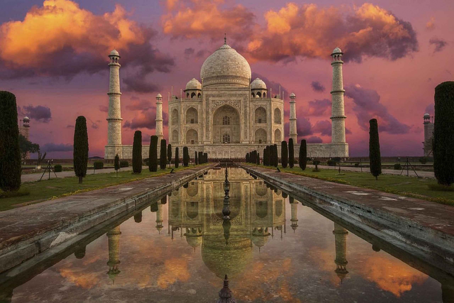 From Delhi : Private Taj Mahal Tour by Car - All inclusive