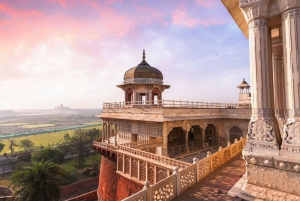 Fra Delhi: Privat Taj Mahal-tur i bil - alt inklusive