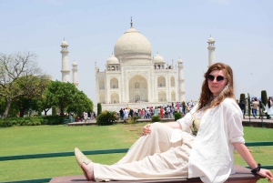 From Delhi: Private Tajmahal & Agra Tour By Gatimaan Train