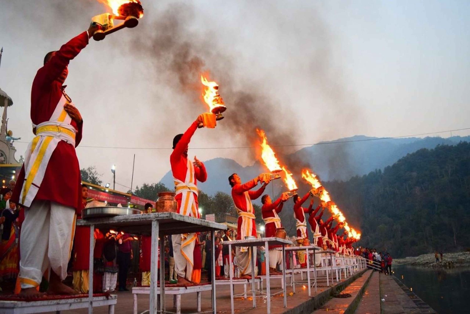 Fra Delhi: Privat dagstur til Rishikesh og Haridwar