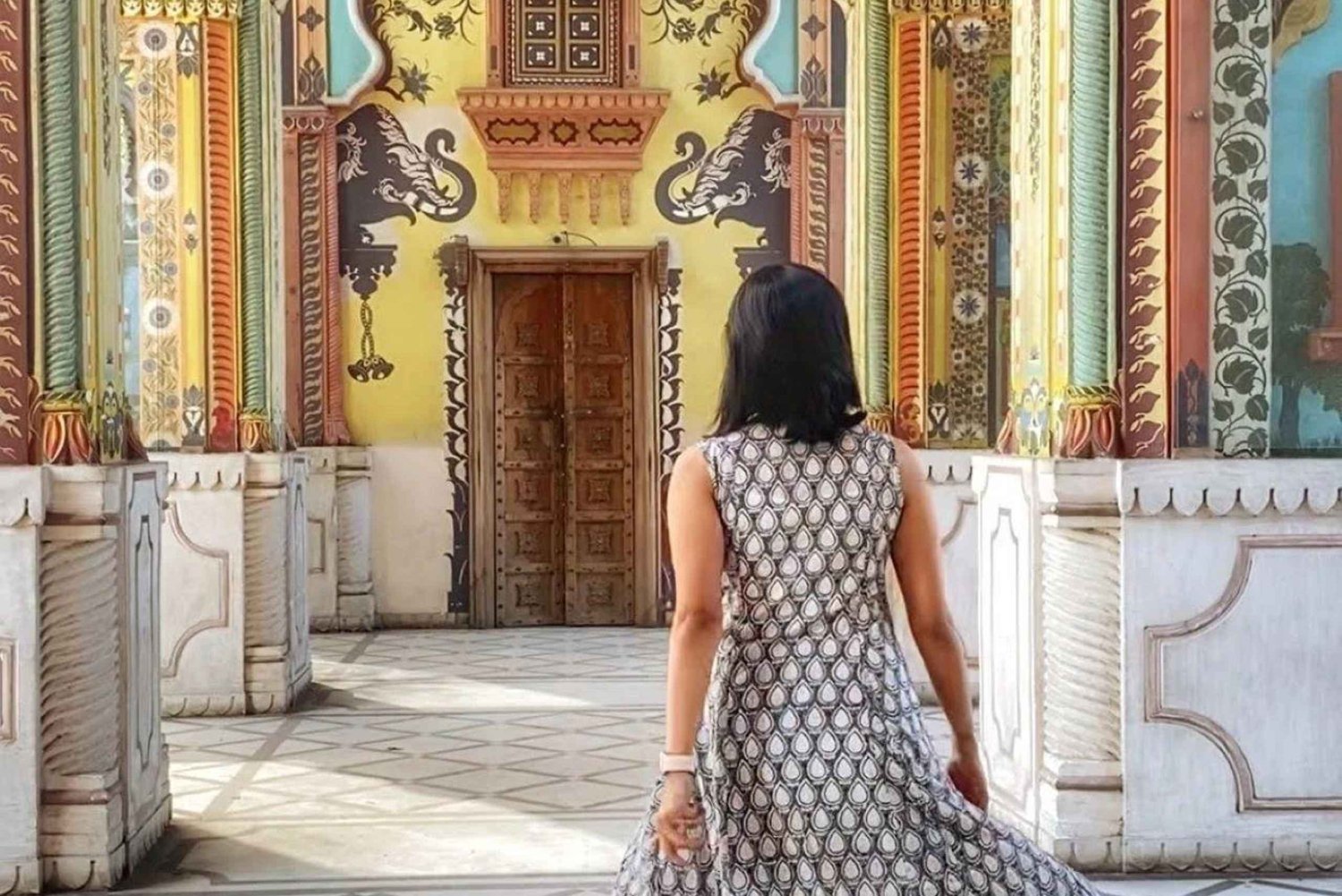 Tour de un día a Jaipur desde Delhi con coche, guía y almuerzo