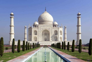 Från Delhi: Samma dag Taj Mahal & Agra Fort Tour all inclusive