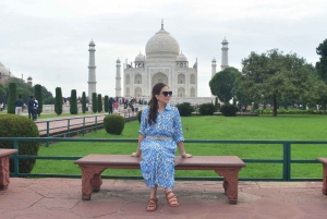 Von Delhi aus: Taj Mahal und Agra Fort am selben Tag mit Transfers