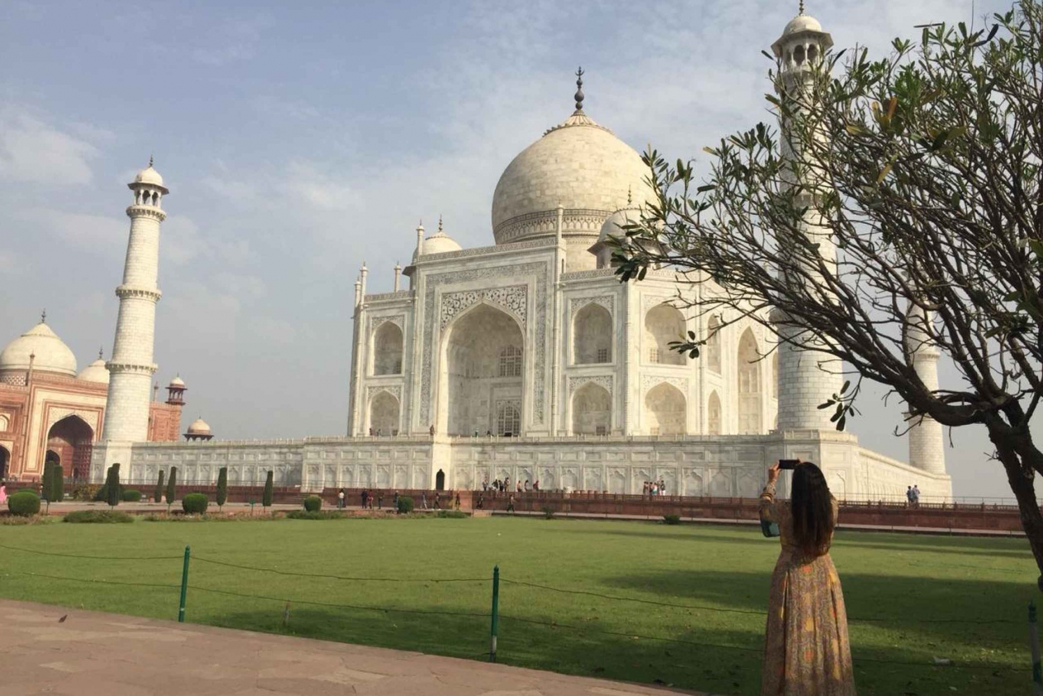 Vanuit Delhi: Taj Mahal-tour op dezelfde dag met de auto met chauffeur