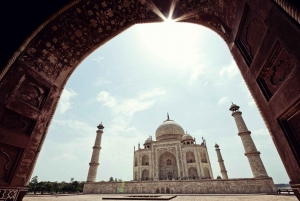 Desde Delhi: Excursión de un día al Taj Mahal, Fuerte Rojo y Baby Taj