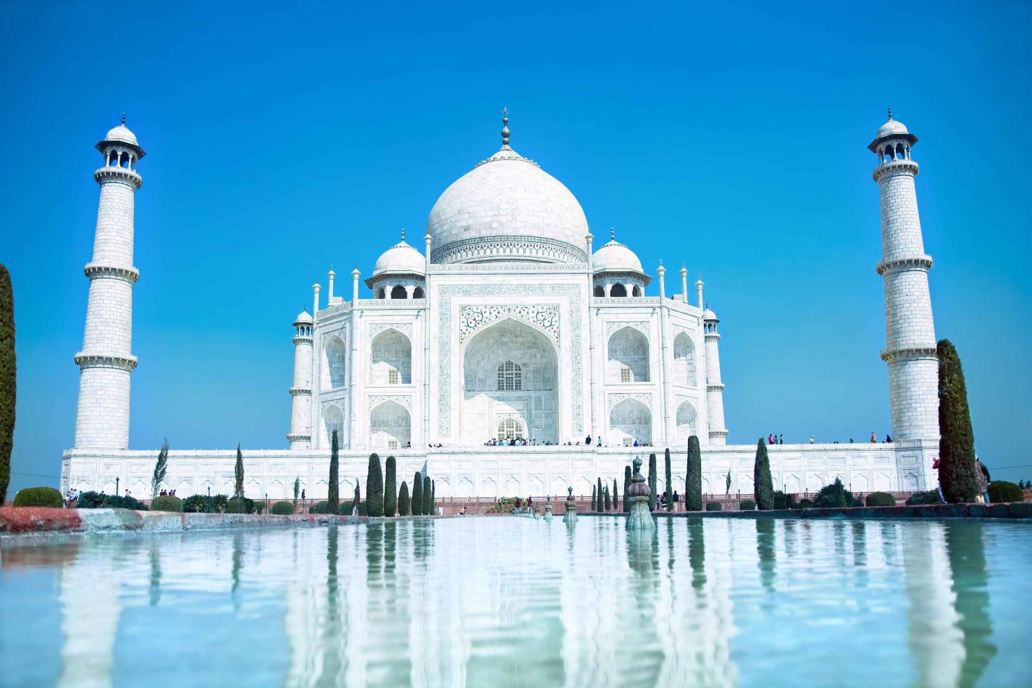 Fra Delhi: Sameday Taj Mahal & Agra-tur med ekspressinngang